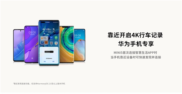 盯盯拍兩款車(chē)載設(shè)備率先支持華為HarmonyOS Connect