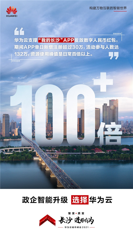 長沙不止有網(wǎng)紅奶茶！華為云城市峰會2021帶你看星城硬核實力