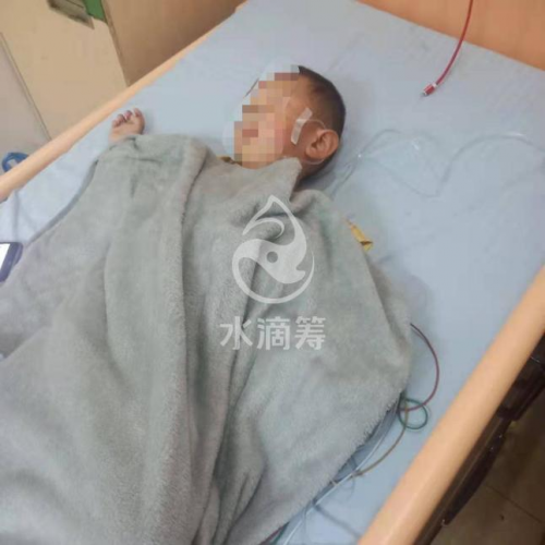 3歲寶寶飽受病痛折磨，父親難籌醫(yī)療費(fèi)，無奈求助水滴籌