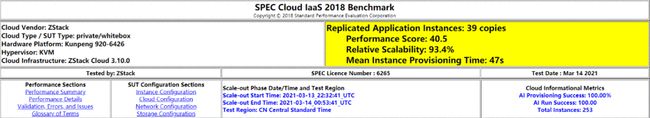 刷新 SPEC Cloud 測(cè)試記錄！ZStack+鯤鵬拿下全球最高分！