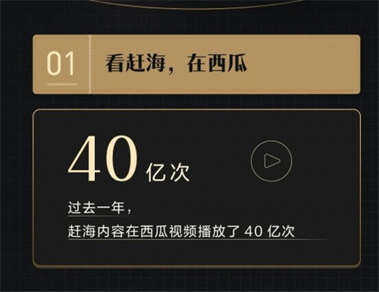 西瓜視頻發(fā)布趕海數(shù)據(jù)報告，過去一年總播放量超40億