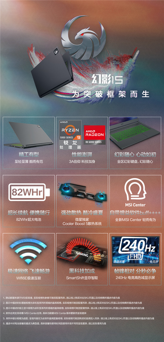 雙A信仰，為突破框架而生！輕薄高效——微星幻影15新品駕到