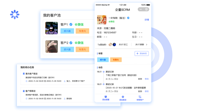 如何精細(xì)化運(yùn)營(yíng)？微動(dòng)天下企量SCRM在線深度解析