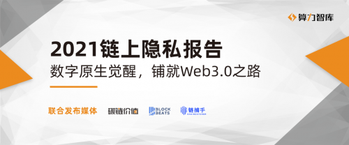 ?行業(yè)首發(fā)！2021鏈上隱私研究報告：數(shù)字原生覺醒，鋪就Web3.0之路