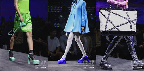 群星齊聚點(diǎn)亮百麗秀場(chǎng)，2021“幻燃 新履”年度大秀華麗上演