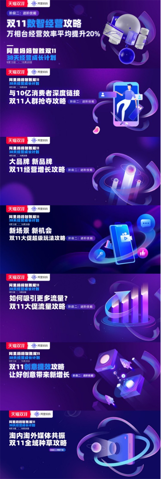 率先提出“經(jīng)營(yíng)力”后，阿里媽媽在雙11推出7大攻略大圖