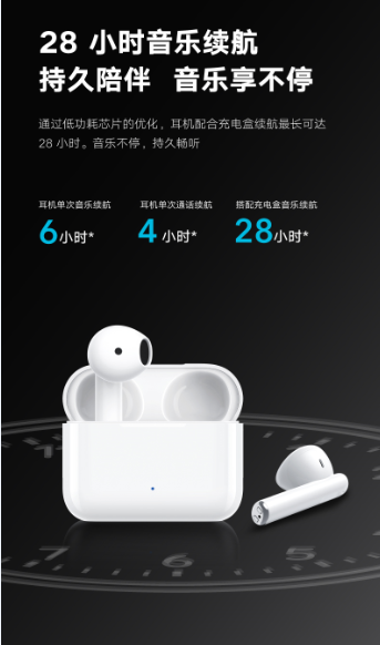 入門級(jí)首選TWS耳機(jī)榮耀親選Earbuds X2 開啟雙11預(yù)售優(yōu)惠價(jià)179元