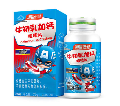 孩子想長得結(jié)實，湯臣倍健牛初乳鈣片的功效與作用需了解