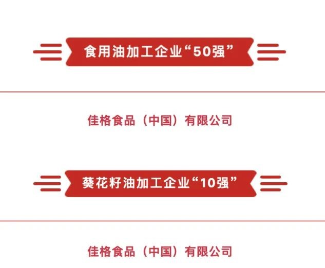 2020年度食用油加工企業(yè)強出爐，多力食用油生產(chǎn)廠商佳格再度上榜！