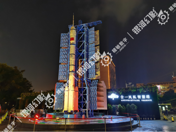 深圳精敏推出仿真火箭發(fā)射臺，聲光電再現(xiàn)火箭發(fā)射現(xiàn)場!