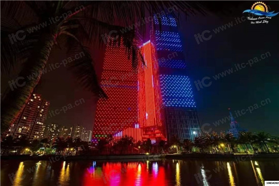 保倫電子itc景觀亮化點亮越南TECHNO PARK別樣魅力！