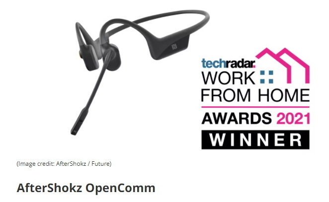 全球唯一入選耳機！韶音OpenComm獲AVIXA2021視聽體驗大獎提名