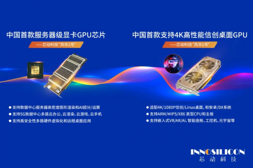 國產(chǎn)首個4K級高性能GPU “風(fēng)華1號”重磅發(fā)布，性能實現(xiàn)突破