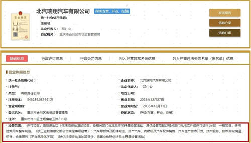 工信部目錄發(fā)現(xiàn)一家新車(chē)企，北汽瑞翔有何背景，實(shí)力又如何？