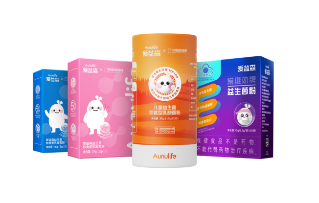 愛(ài)益森精耕益生菌領(lǐng)域，推出首款藍(lán)帽益生菌產(chǎn)品愛(ài)益森小紫盒