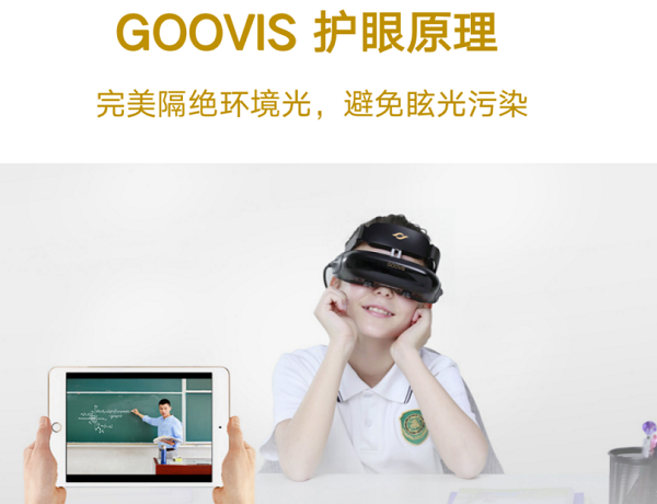 GOOVIS高清頭顯，讀屏?xí)r代護(hù)眼顯示新方式