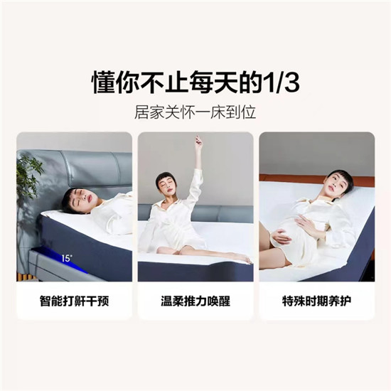 趣睡科技布局智能家居領(lǐng)域，已推出多款智能電動床