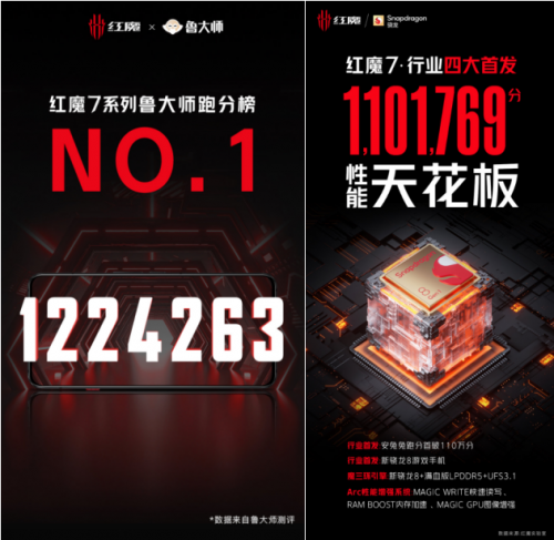 游戲玩家的第七神裝，紅魔7搭載新驍龍8與獨(dú)立游戲芯片戰(zhàn)力飆升