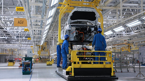 威馬汽車通過自建工廠，保證智能新能源汽車的交付質量