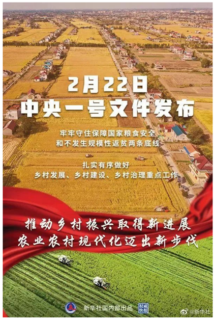 博眾投資：一號(hào)文件來(lái)襲，農(nóng)業(yè)板塊或?qū)⒂瓉?lái)投資機(jī)會(huì)！