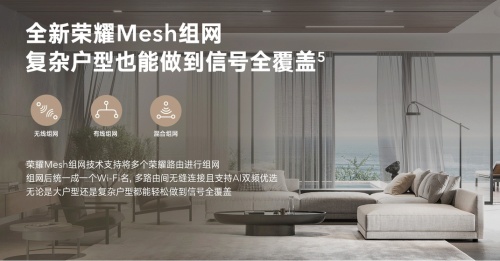 榮耀路由4 Pro攜強悍升級亮相，復雜大戶型輕松搞定上網難題！
