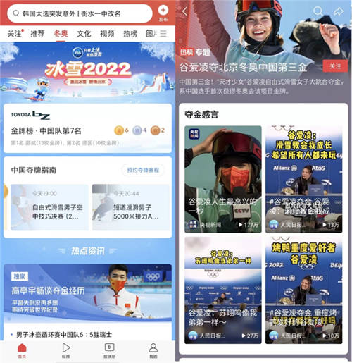 9億話題曝光量，今日頭條賽事資訊頻道傳遞冰雪運(yùn)動新精彩