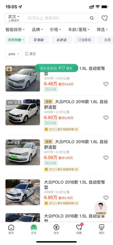 從車市到親戚再到瓜子二手車，坎坷的買車之路