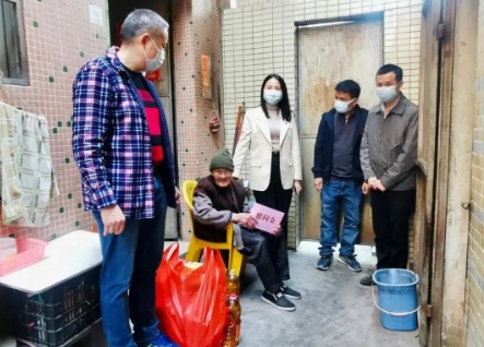 溫暖依舊！中國(guó)奧園高管一線慰問員工