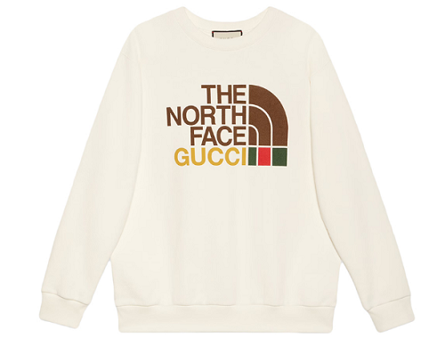 北面 × Gucci聯(lián)名衛(wèi)衣上線寺庫，喜歡速買！