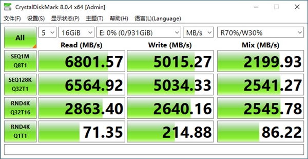 英睿達(dá)P5 Plus 1T評測：原廠176層3D閃存點燃性能之火
