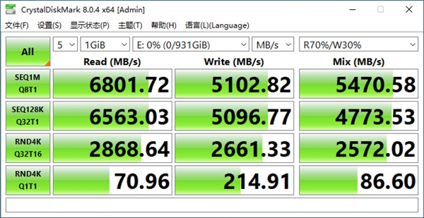 英睿達(dá)P5 Plus 1T評測：原廠176層3D閃存點燃性能之火