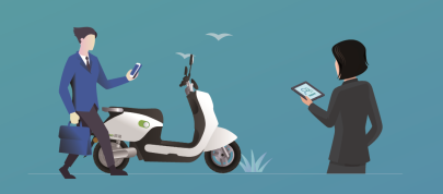 阿里聯(lián)合綠源電動(dòng)車開發(fā)最新電動(dòng)車智能APP，從此擺脫鑰匙焦慮