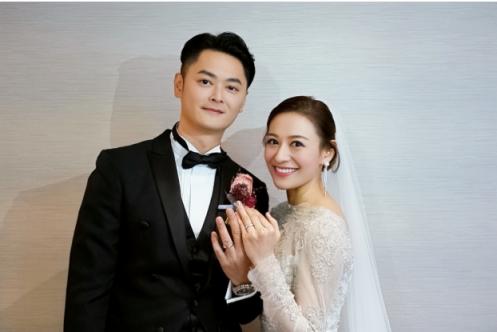 江若琳結(jié)婚，DR鉆戒見證美好愛情