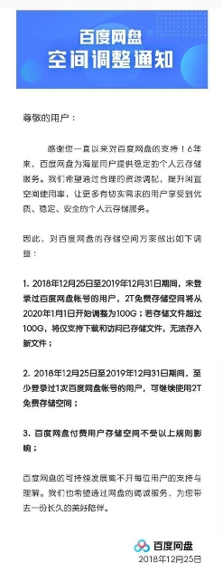 百度網(wǎng)盤下調存儲空間，最大受益者是迅雷？
