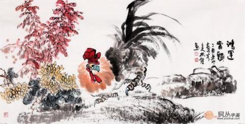 家居裝飾掛什么字畫好，名家國畫花鳥點(diǎn)綴恰到好處