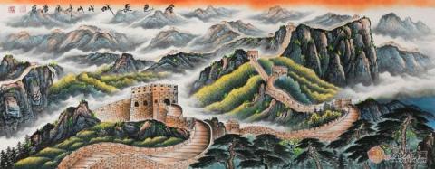 辦公室掛什么畫風(fēng)水好？畫家宋唐山水畫裝飾美景財(cái)運(yùn)旺！