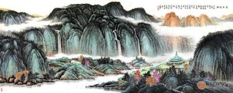 畫家許吉爾精品國畫賞析！領(lǐng)略自然山水美景無雙！