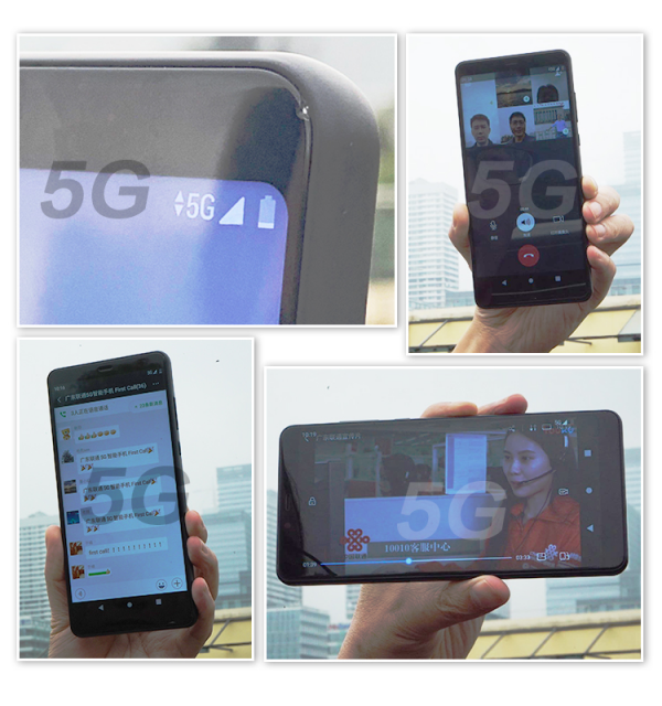 廣東聯(lián)通打通全球首個(gè)5G手機(jī)電話(huà)