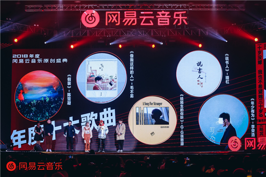 原創(chuàng)爆款締造者集體亮相網(wǎng)易云音樂(lè)硬地圍爐夜 原創(chuàng)音樂(lè)市場(chǎng)或迎突破