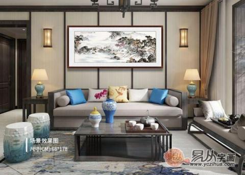 春節(jié)送領(lǐng)導(dǎo)李佩錦國(guó)畫山水，讓你在領(lǐng)導(dǎo)心里留下好印象！