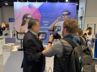 MAD Gaze閃耀2019美國CES展，引領(lǐng)AR新趨勢