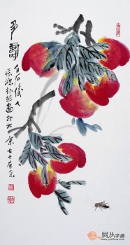 齊白石孫媳，畫家樸喆花鳥畫，當(dāng)代極具收藏升值潛力的書畫家