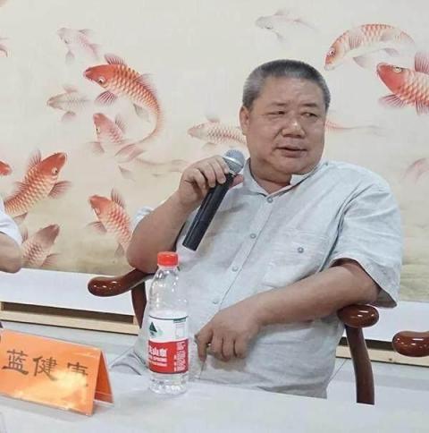 原生態(tài)藝術(shù)佳作，畫家藍健康國畫賞析