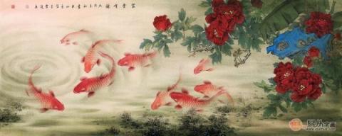 原生態(tài)藝術(shù)佳作，畫家藍健康國畫賞析