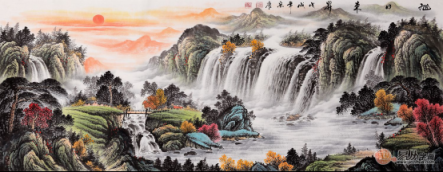 辦公室掛什么字畫好？宋唐精品國畫裝飾旺財(cái)好運(yùn)來！