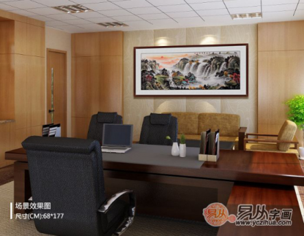 辦公室掛什么字畫好？宋唐精品國畫裝飾旺財(cái)好運(yùn)來！