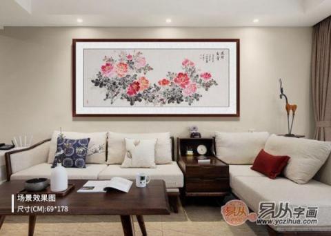 家中客廳掛畫怎么選，沙發(fā)后面墻上掛什么畫合適？
