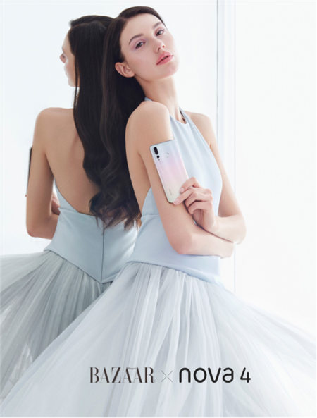 女神都愛的白色永不過時，華為nova4貝母白或成時尚單品