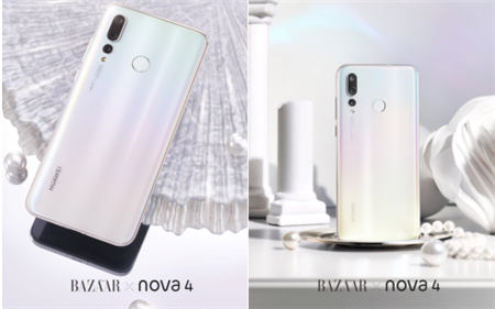 白色穩(wěn)居時尚圈C位，看華為nova4貝母白如何博出位？