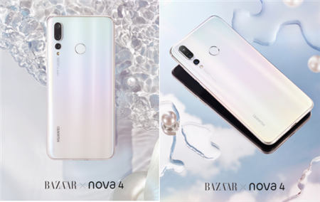 白色穩(wěn)居時尚圈C位，看華為nova4貝母白如何博出位？